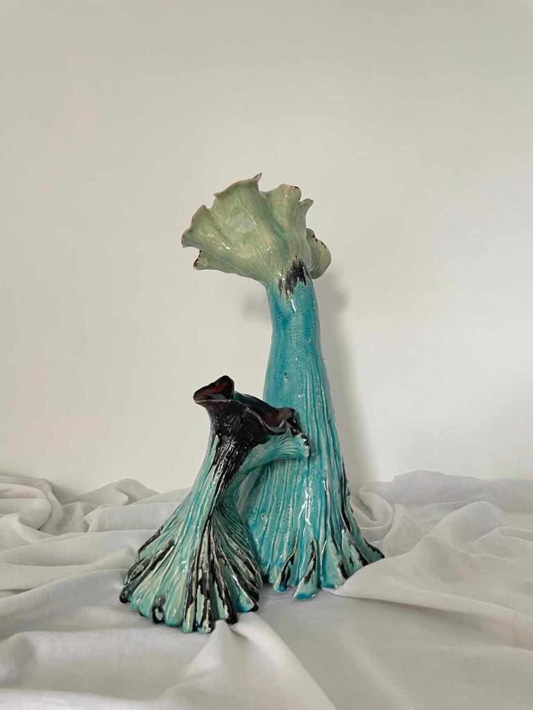 Œuvre de l'artiste céramiste Nathalie Vernerie.