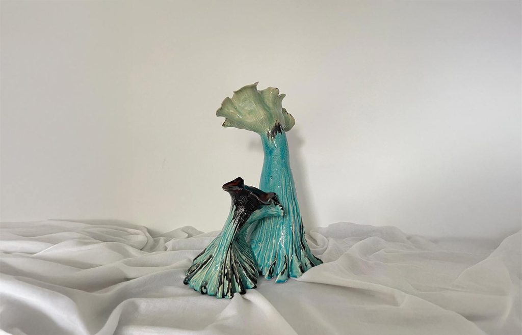 Œuvre de l'artiste céramiste Nathalie Vernerie.
